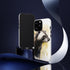 Badger on a Yellow Background - Impact Resistant Phone Case